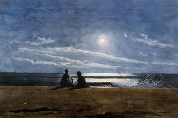 Winslow Homer : Moonlight